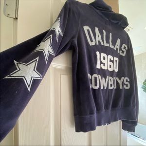 VS PINK zip up hoodie (Dallas Cowboys)
